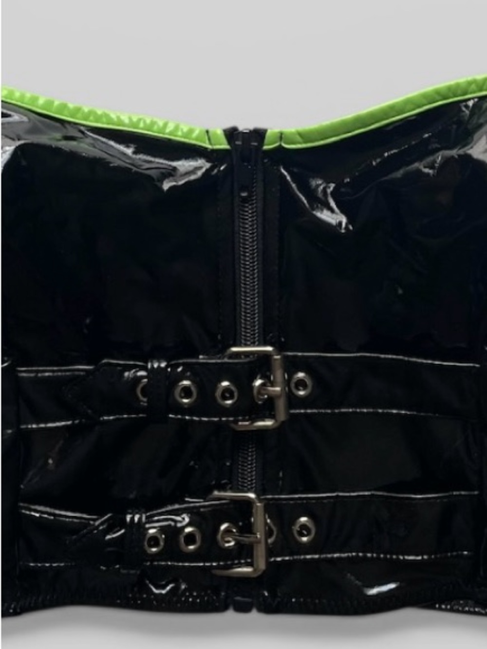 Dollz Kill ‘Trickz N' Treatz’ Menacing Medic Costume Halter Top ONLY, sz Medium - Picture 3 of 9